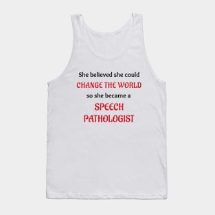 Speech Pathologist Tank Top